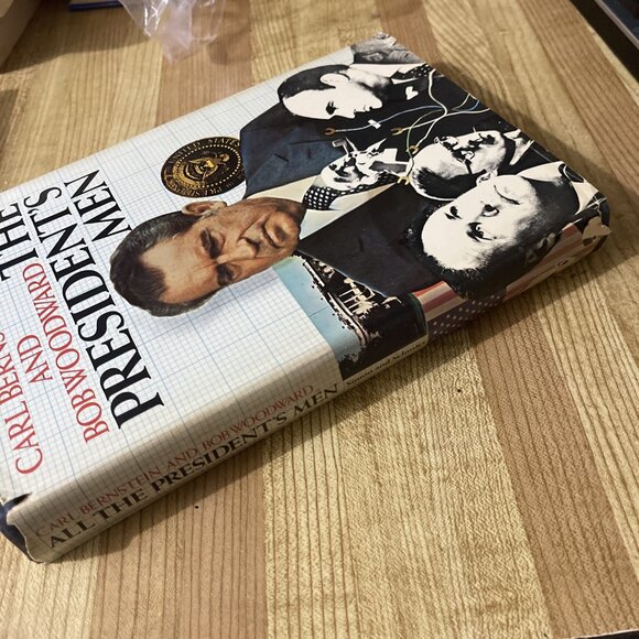 All the President's Men - Woodward and Bernstein True 1st Printing + Final Days - Picture 6 of 16